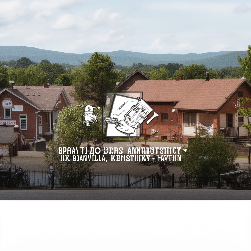 AI-generated illustration of Boyle County, Kentucky