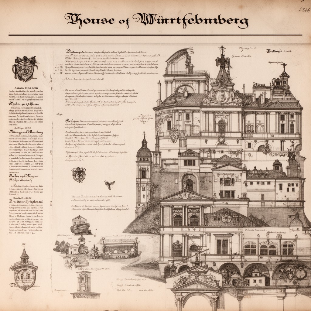 AI-generated illustration of House of Württemberg