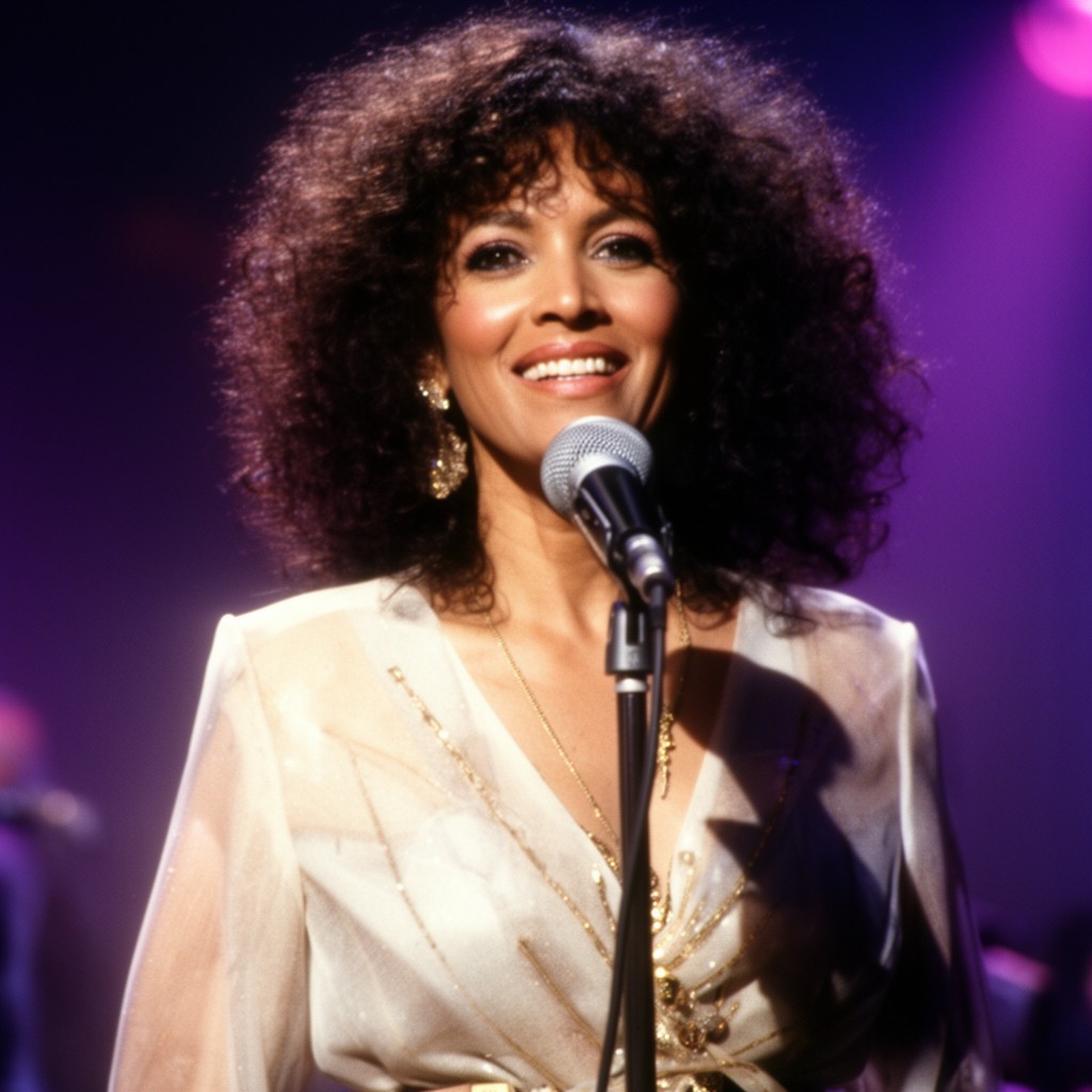 AI-generated illustration of Diana Ross