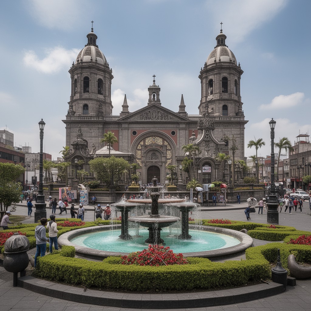 AI-generated illustration of Villa de Guadalupe