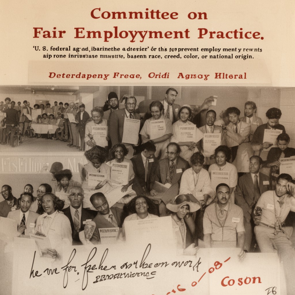 AI-generated illustration of Committee on Fair Employment Practice