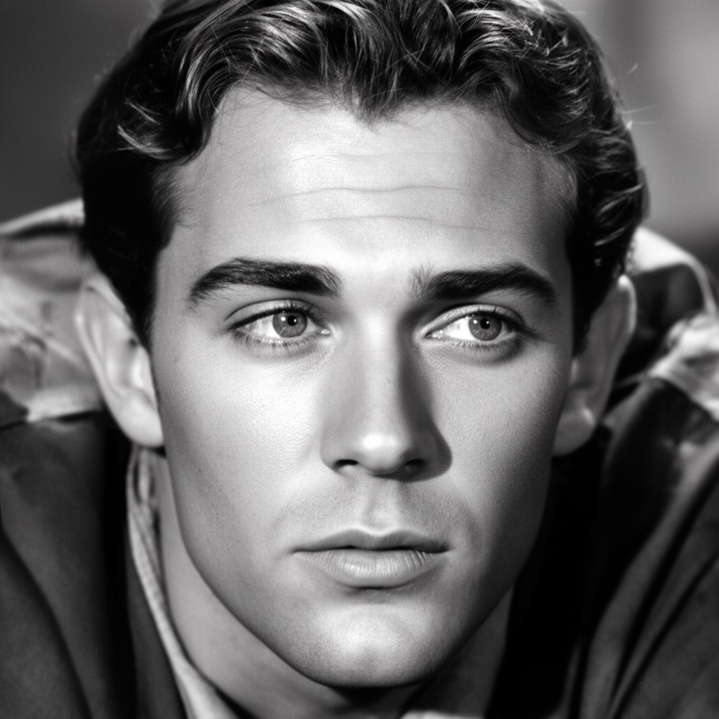 AI-generated illustration of Montgomery Clift