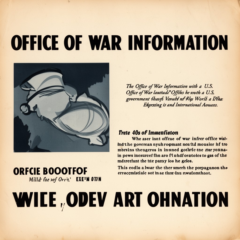 AI-generated illustration of Office of War Information