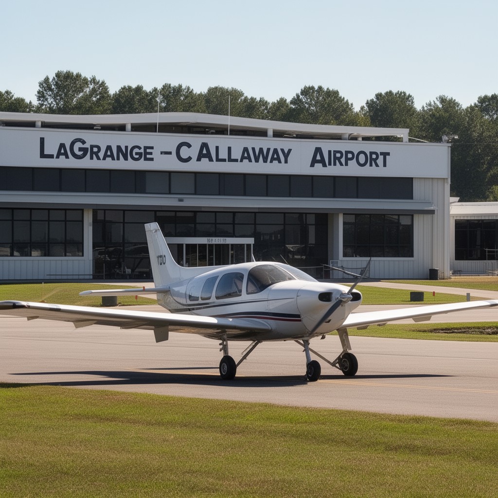 AI-generated illustration of LaGrange–Callaway Airport