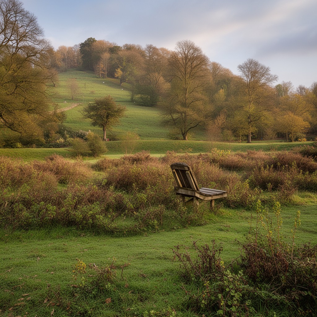 AI-generated illustration of Chislehurst Common