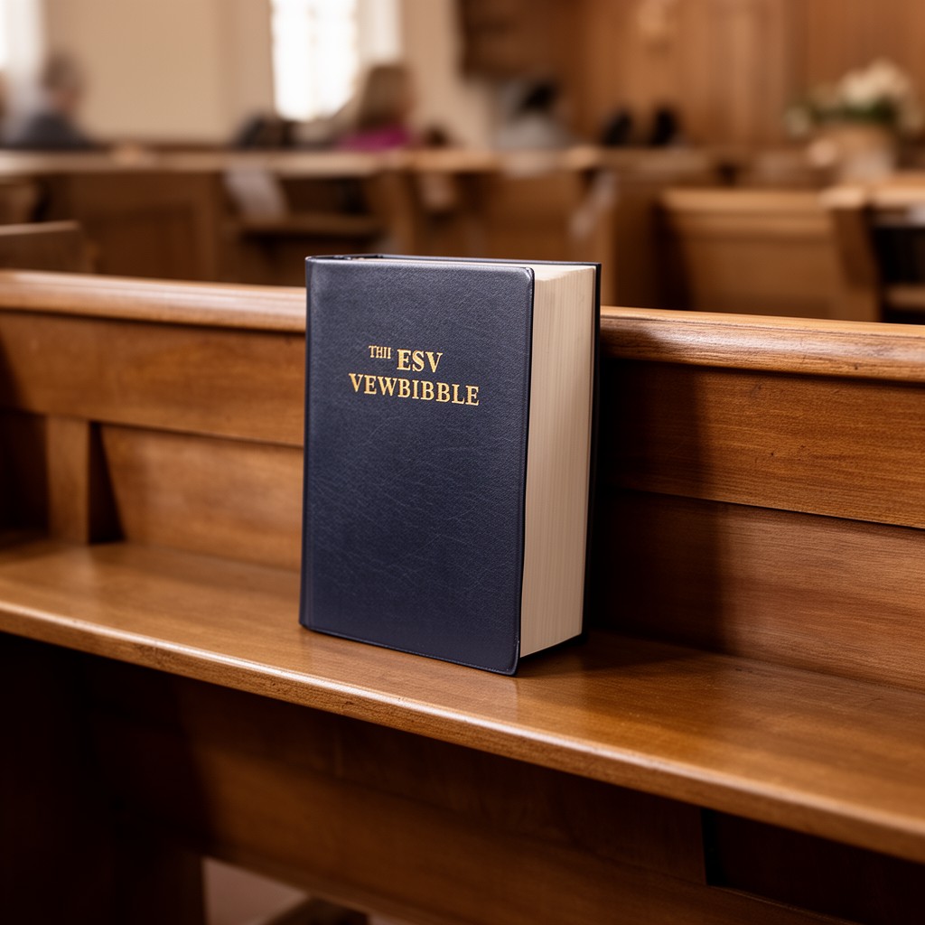 AI-generated illustration of ESV Pew Bible