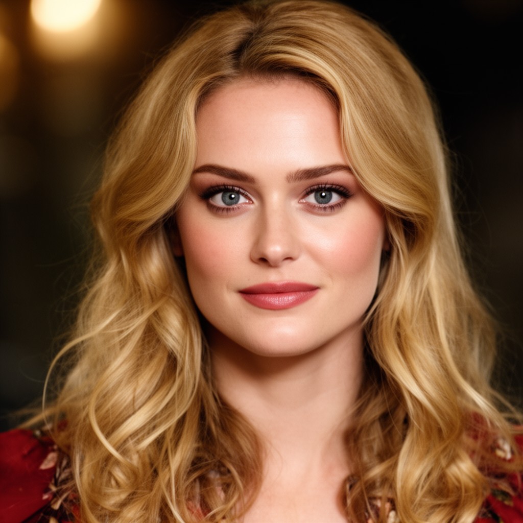 AI-generated illustration of Tamsin Egerton