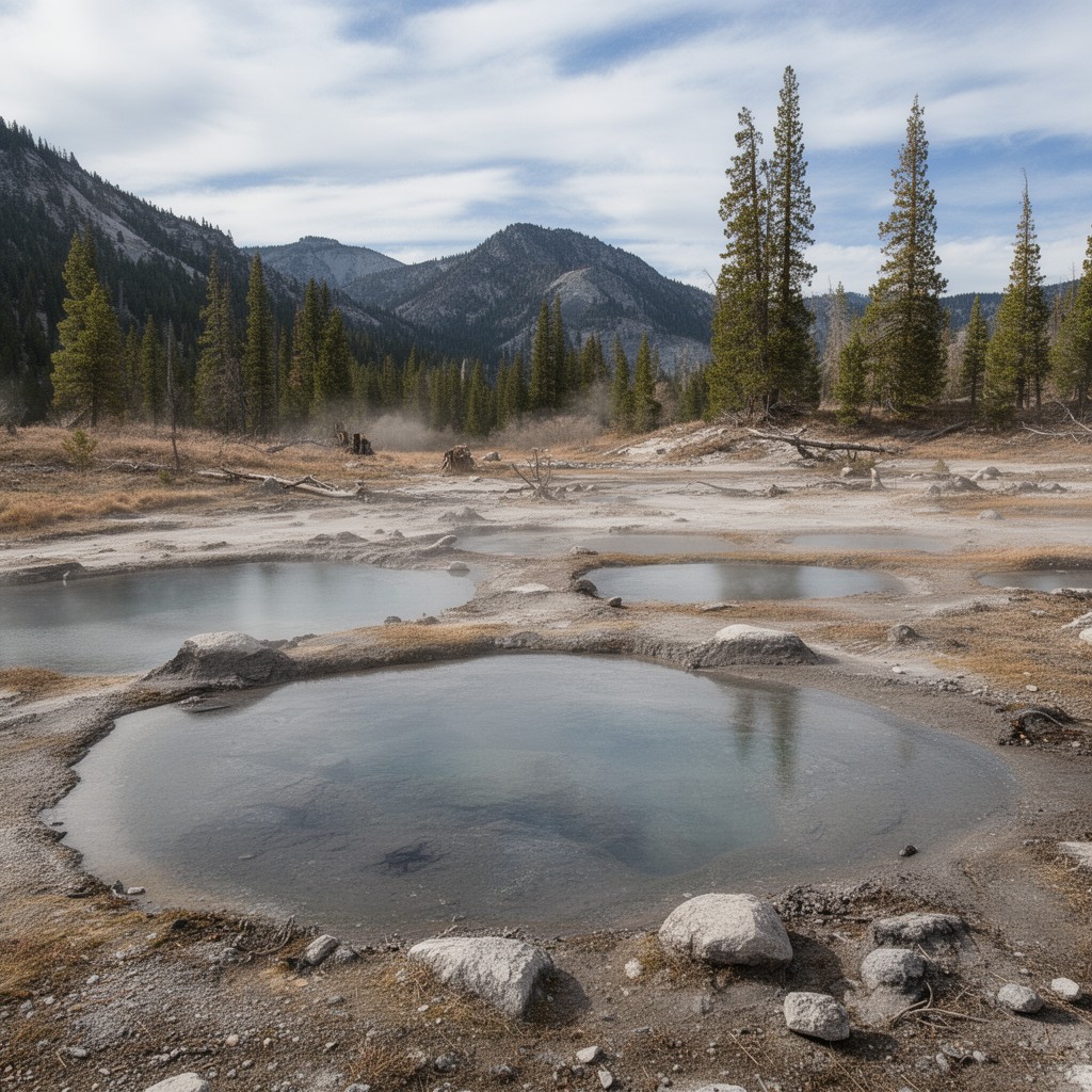 AI-generated illustration of Warner Valley