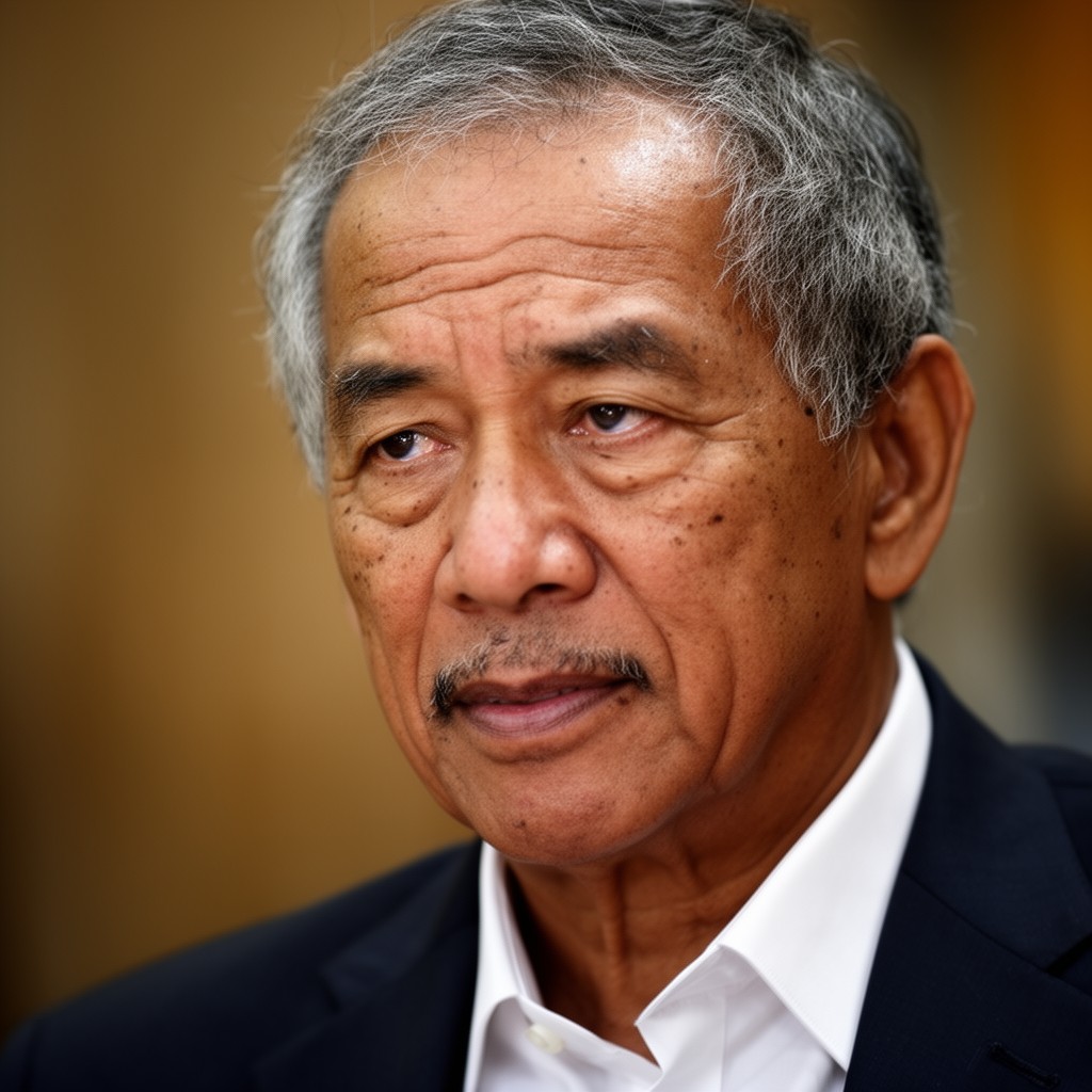 AI-generated illustration of Xanana Gusmão