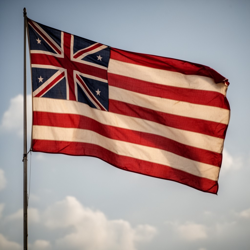 AI-generated illustration of Grand Union Flag