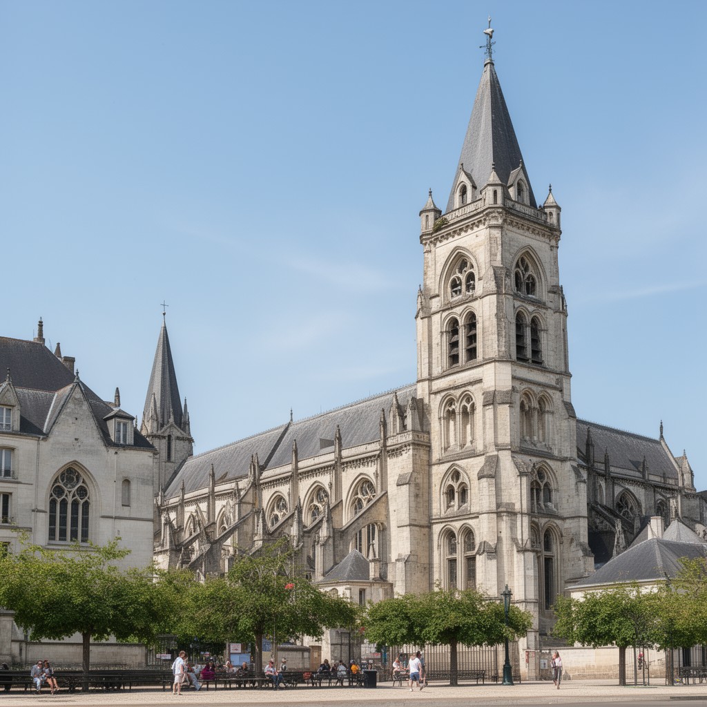 AI-generated illustration of University of Angers