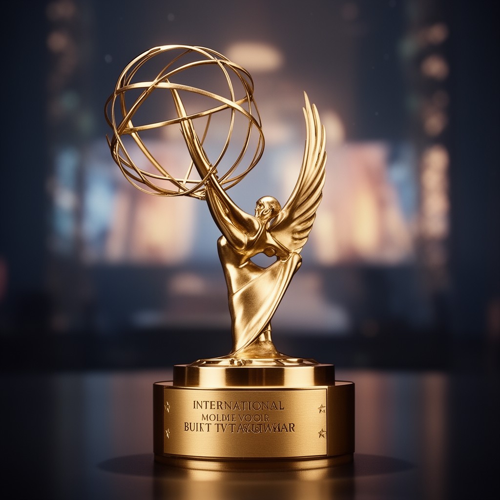 AI-generated illustration of International Emmy Award for Best TV Movie or Miniseries