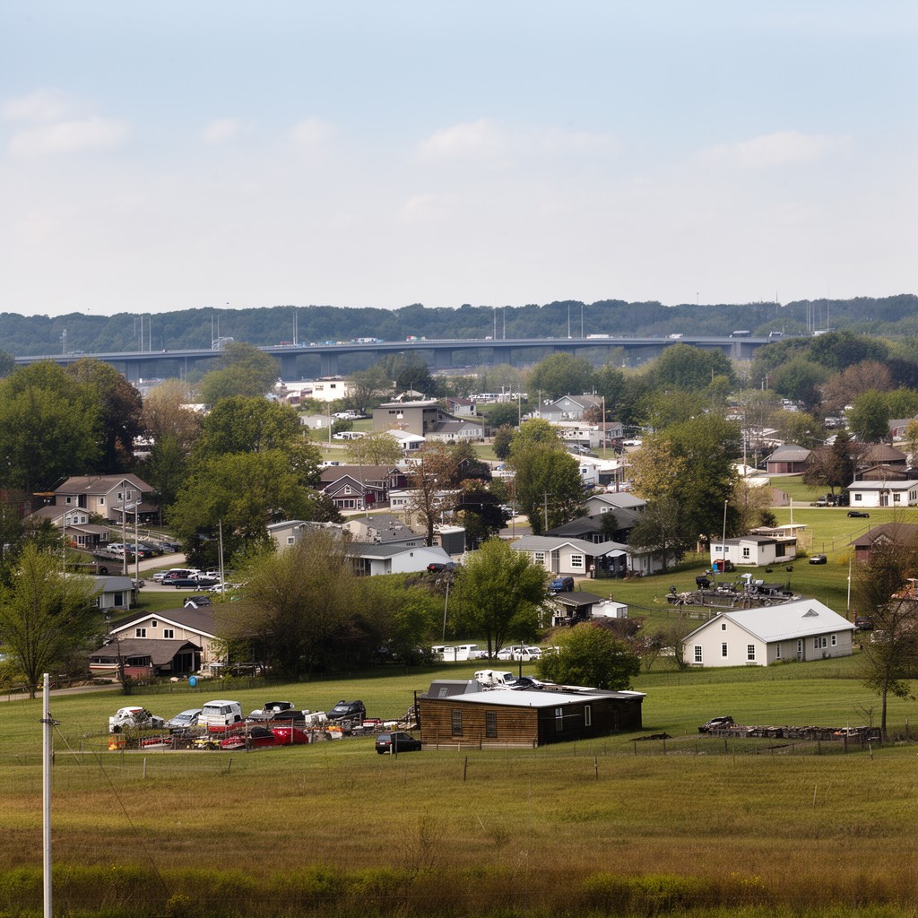 AI-generated illustration of Fairfield County, Ohio