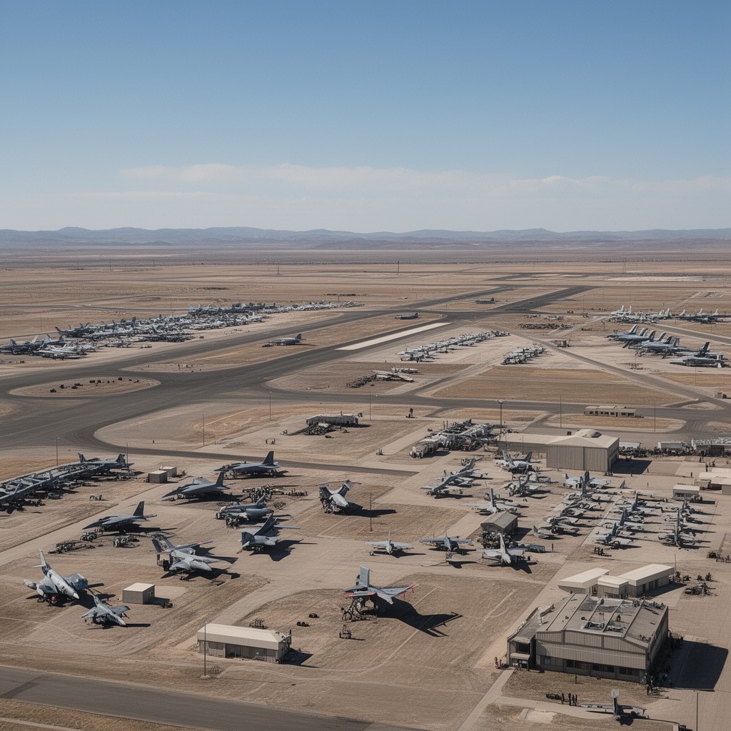 AI-generated illustration of Cannon Air Force Base
