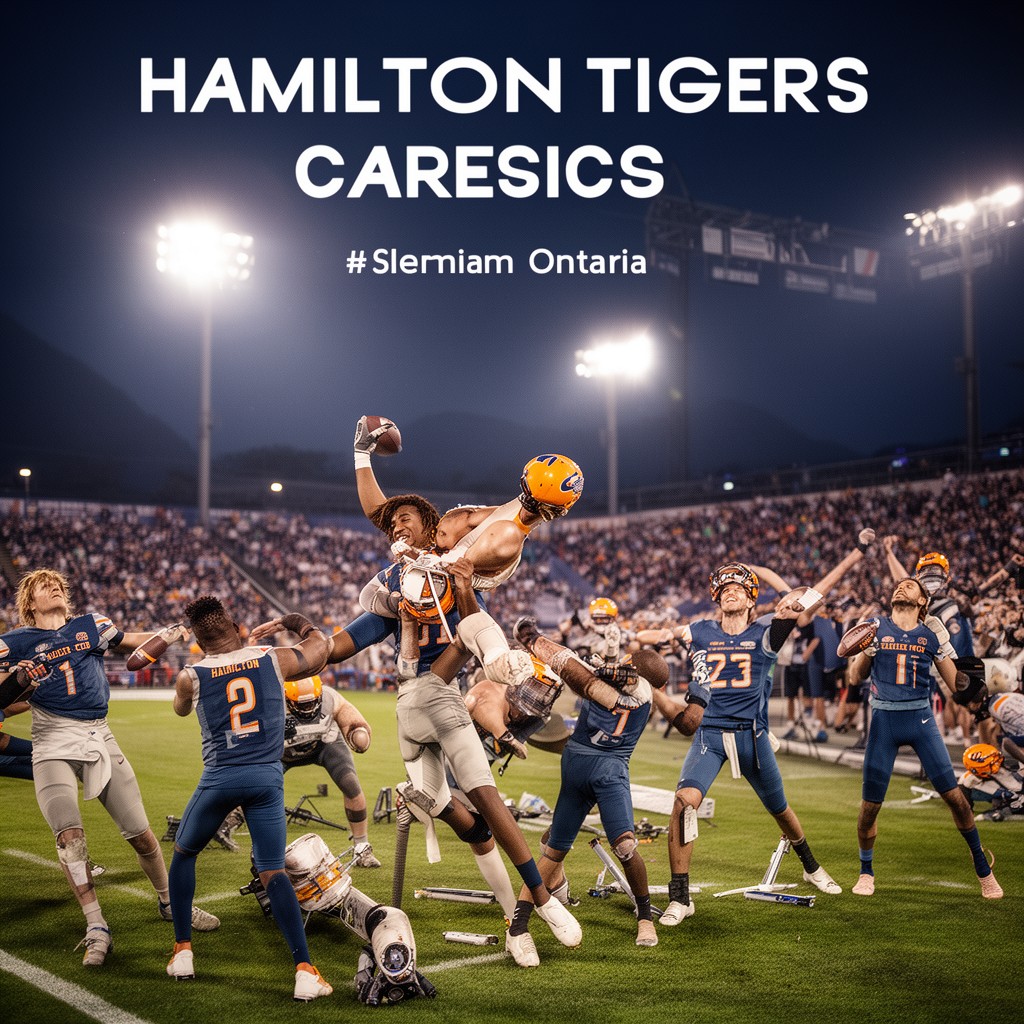 AI-generated illustration of Hamilton Tiger-Cats