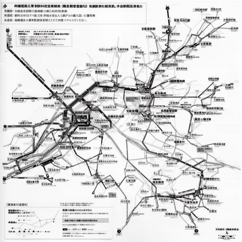 AI-generated illustration of Hankyu Kyoto Main Line