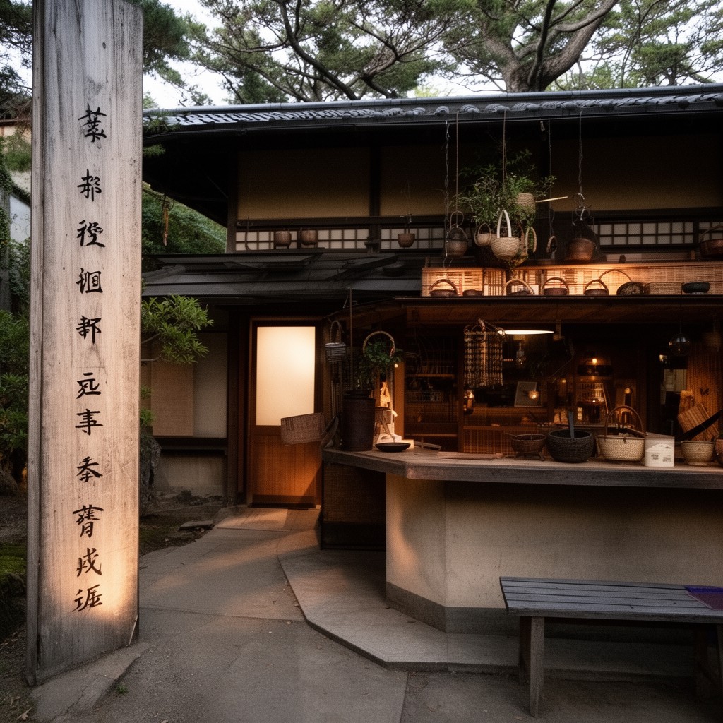 AI-generated illustration of Japan Folk Crafts Museum