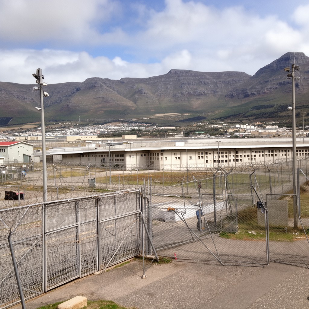 AI-generated illustration of Pollsmoor Prison