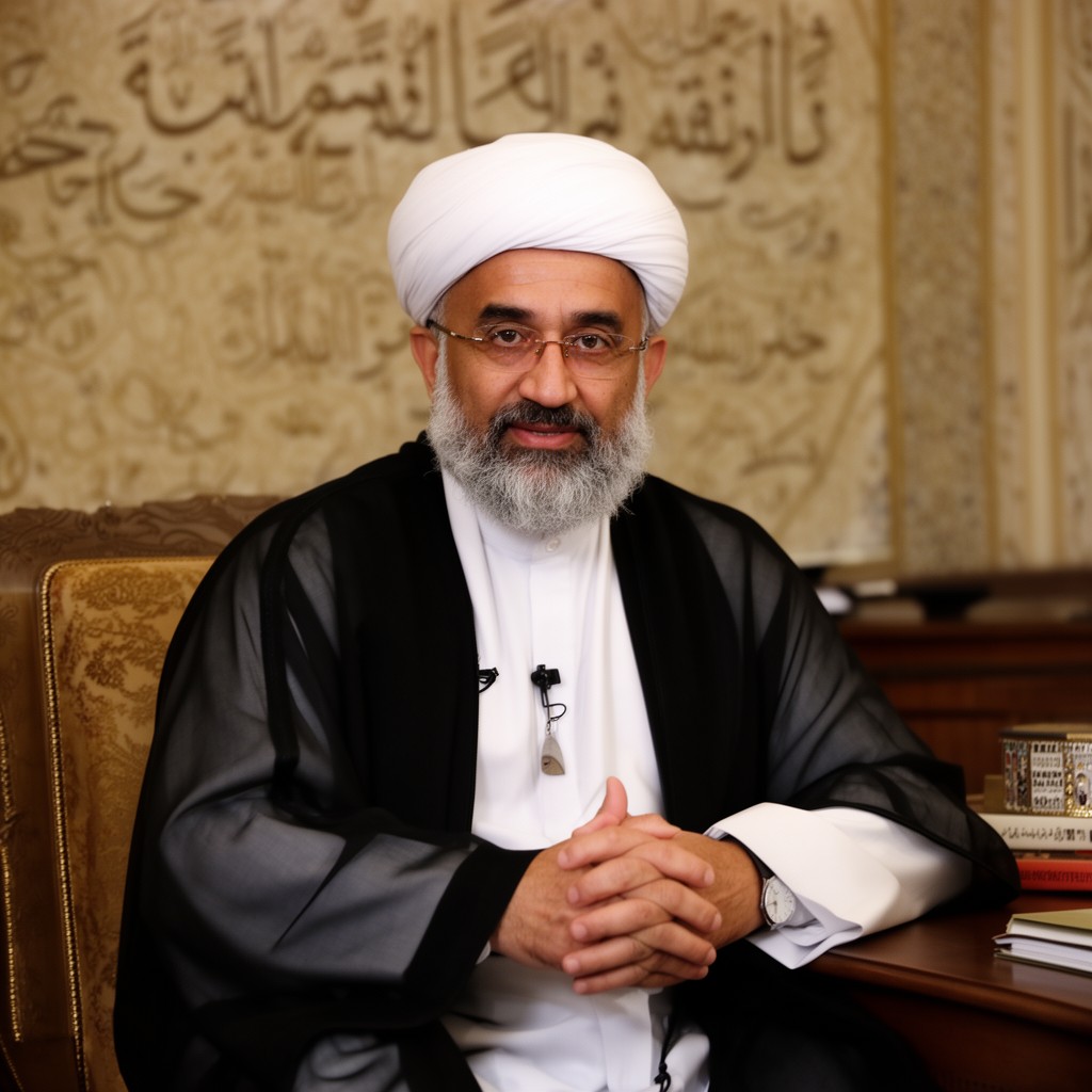 AI-generated illustration of Grand Imam Ahmad al-Tayyeb