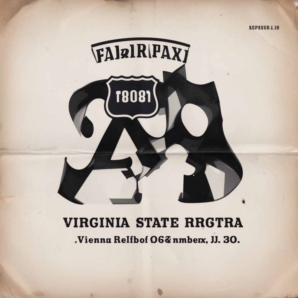 AI-generated illustration of Virginia State Route 243