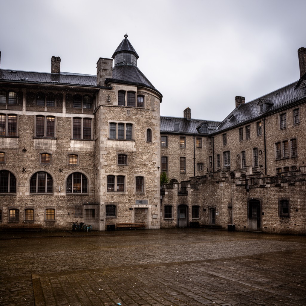 AI-generated illustration of Kilmainham Gaol