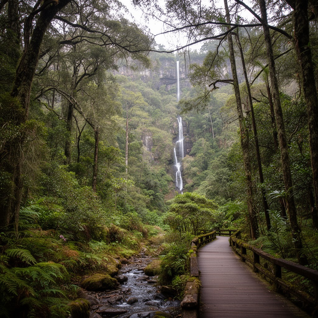 AI-generated illustration of Dorrigo National Park