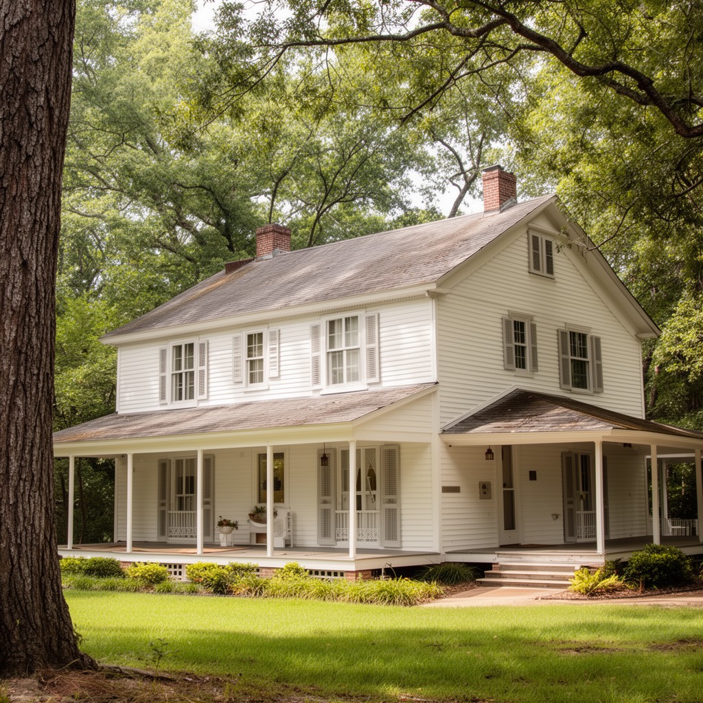 AI-generated illustration of Sidney Lanier Cottage