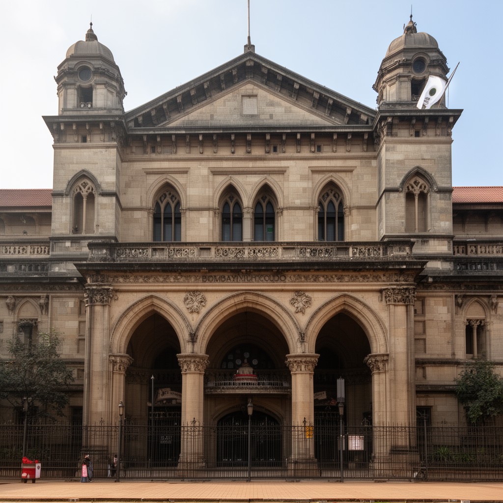 AI-generated illustration of Bombay High Court