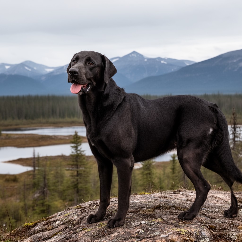 AI-generated illustration of Labrador