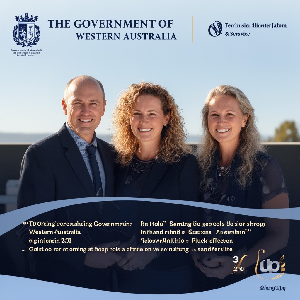 AI-generated illustration of Government of Western Australia