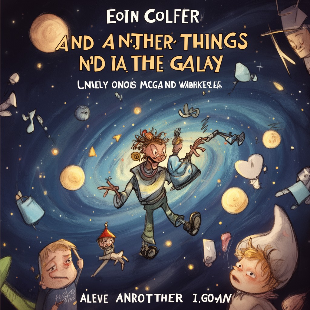 AI-generated illustration of And Another Thing... (by Eoin Colfer)