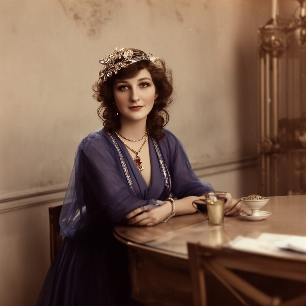 AI-generated illustration of Queen of the Movies