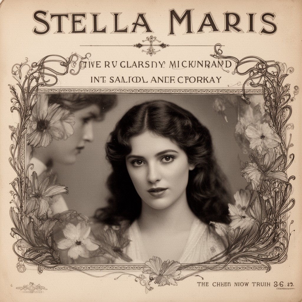 AI-generated illustration of Stella Maris (1918 film)