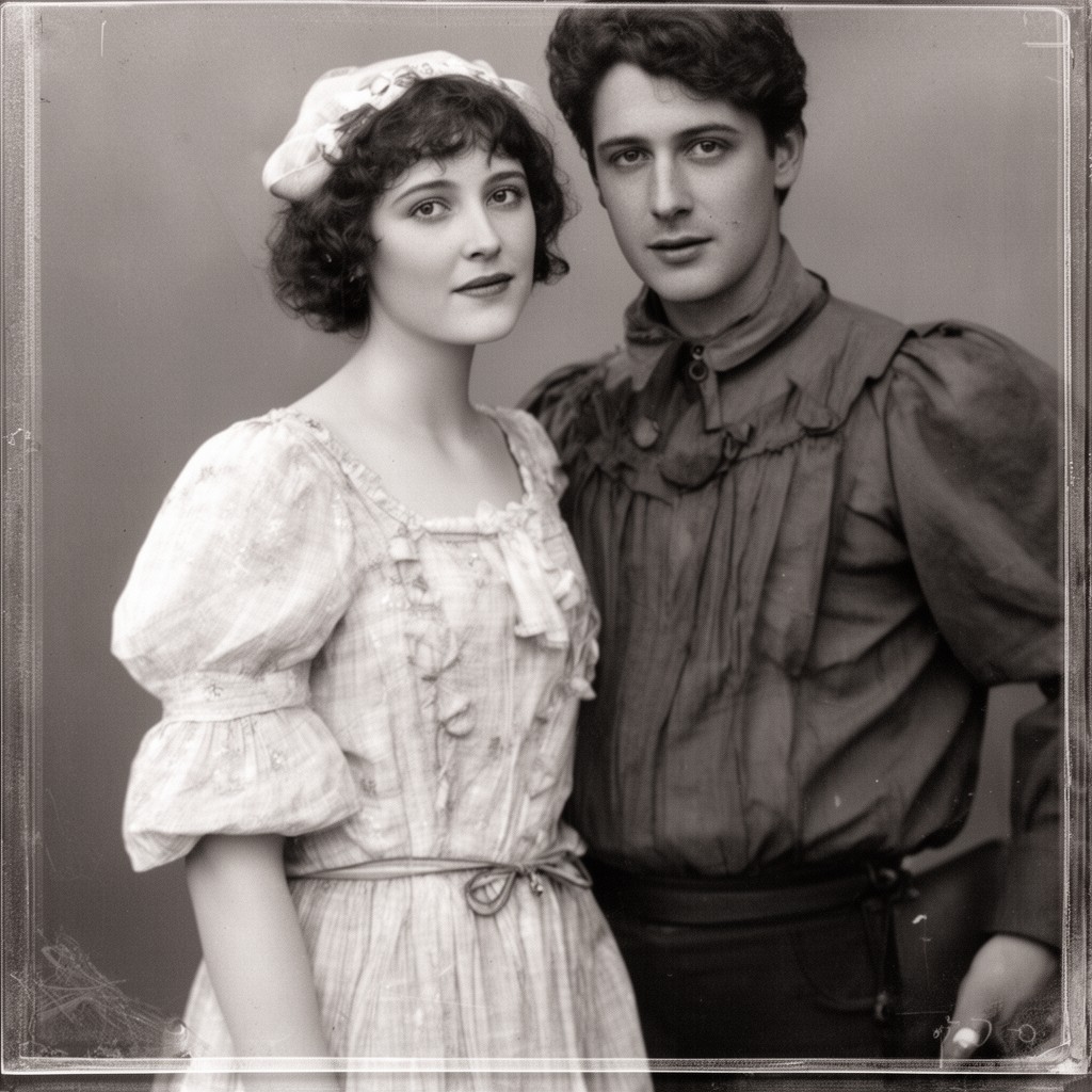 AI-generated illustration of Pollyanna (1920 film)