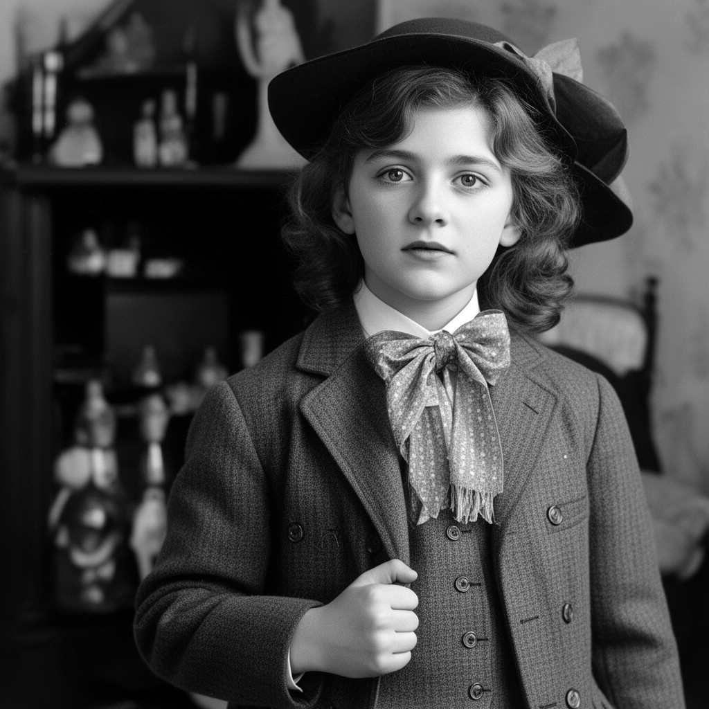 AI-generated illustration of Little Lord Fauntleroy (1921 film)