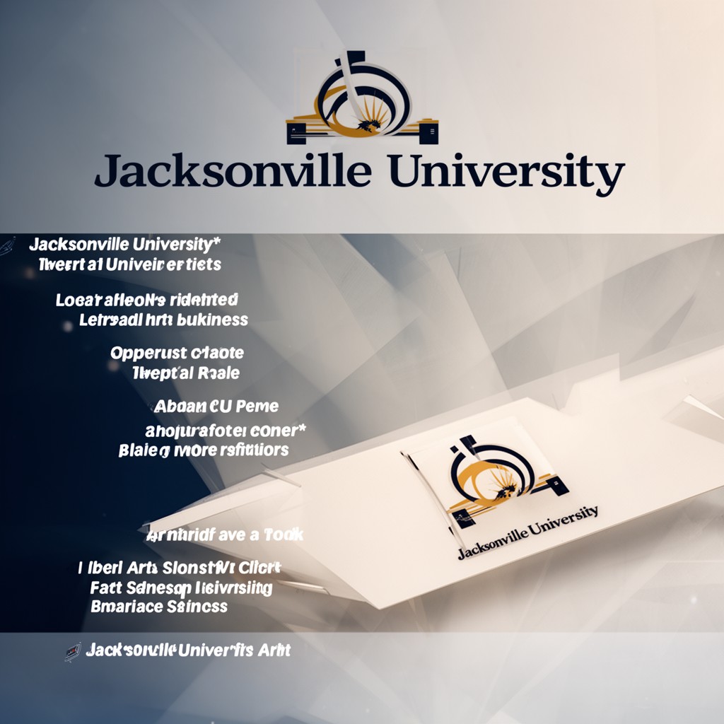 AI-generated illustration of Jacksonville University