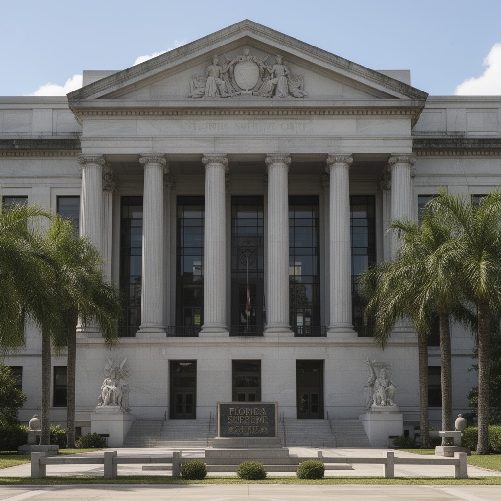 AI-generated illustration of Florida Supreme Court