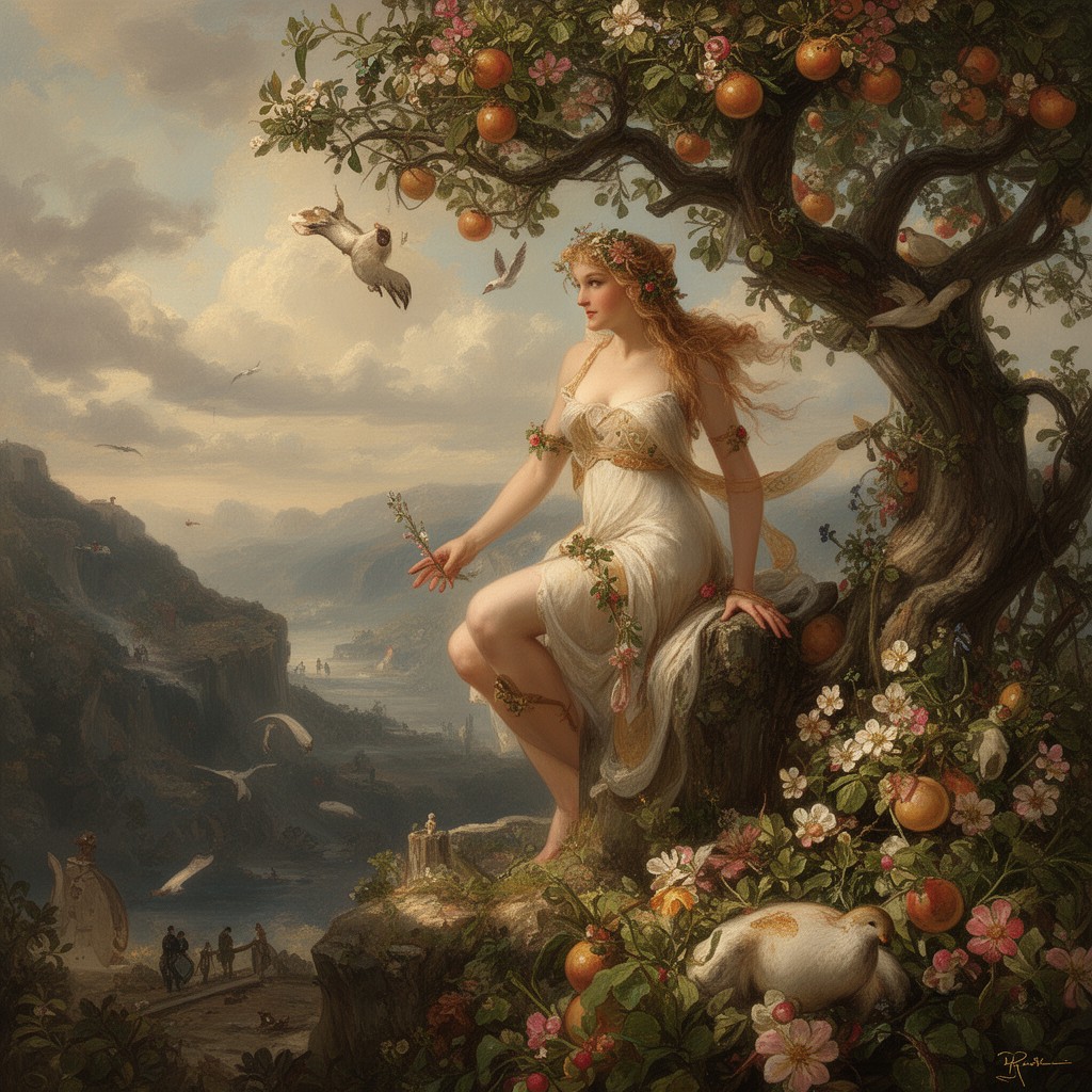 AI-generated illustration of Aegle