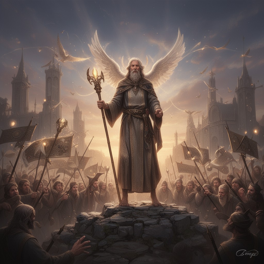 AI-generated illustration of Lord of hosts