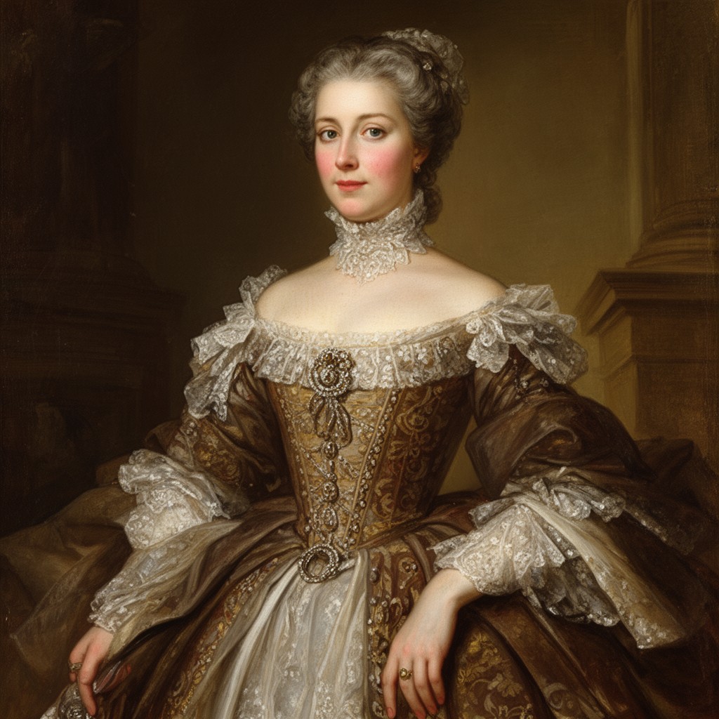 AI-generated illustration of Anne, Queen of Great Britain