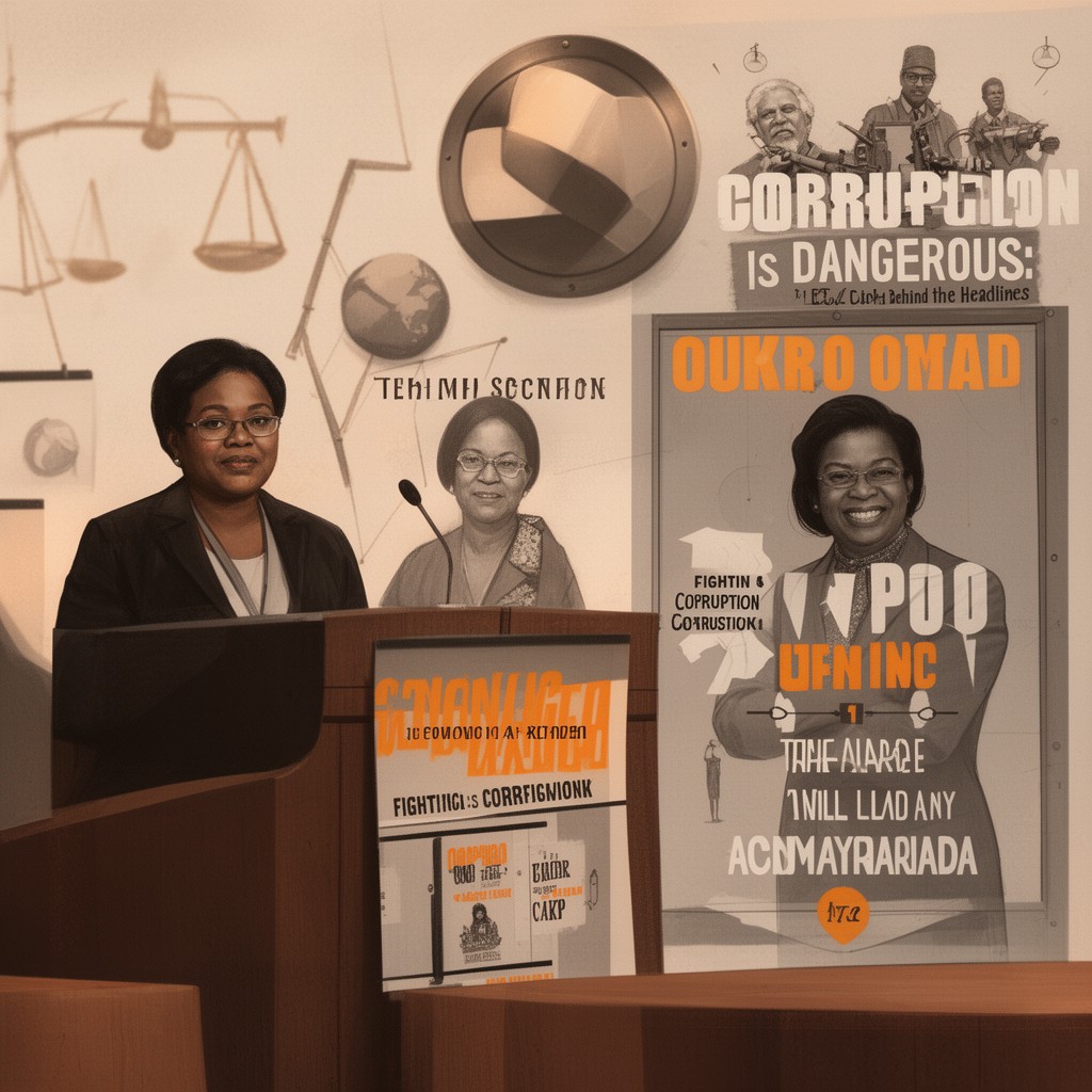 AI-generated illustration of Fighting Corruption Is Dangerous: The Story Behind the Headlines