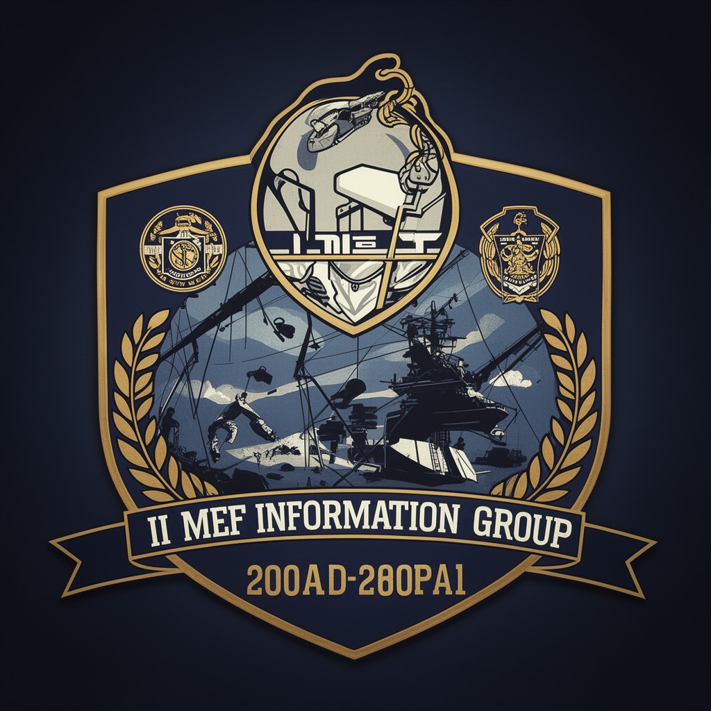 AI-generated illustration of II MEF Information Group