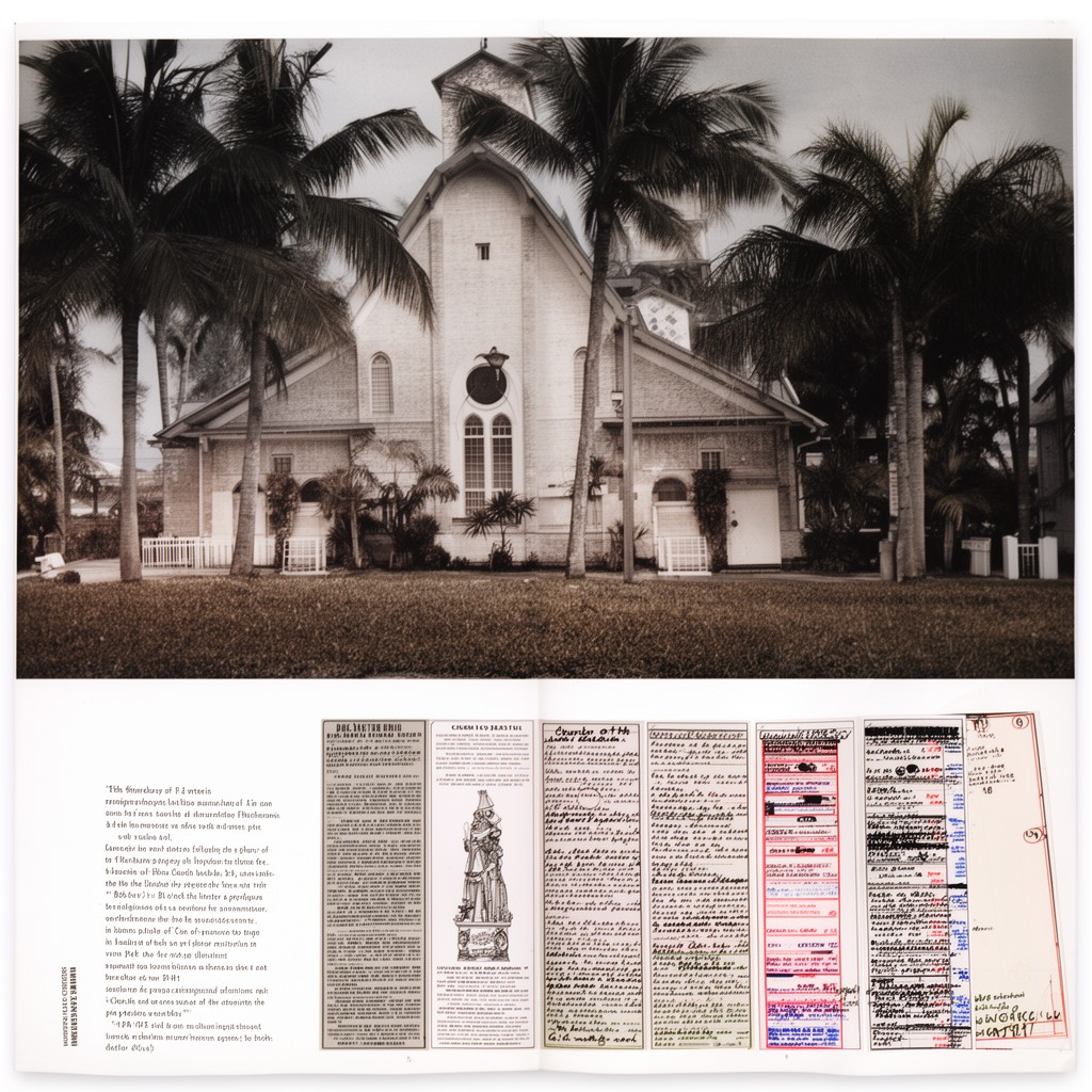 AI-generated illustration of Church of the Lukumi Babalu Aye v. City of Hialeah