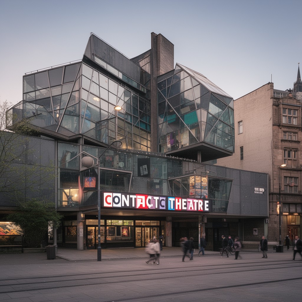 AI-generated illustration of Contact Theatre