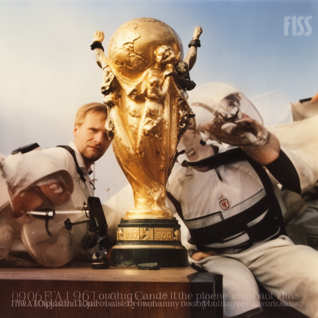 AI-generated illustration of 1966 FIFA World Cup