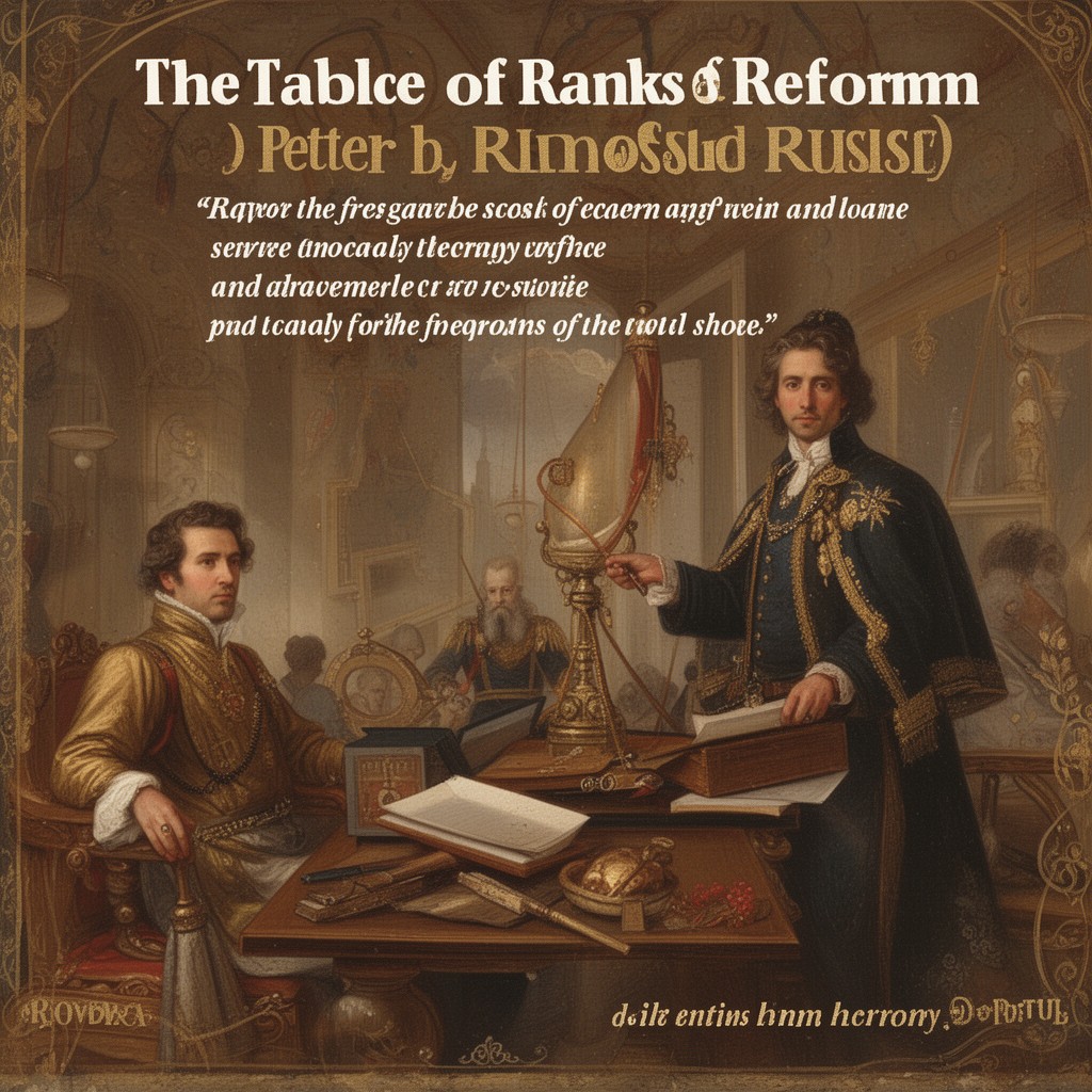 AI-generated illustration of Table of Ranks reform