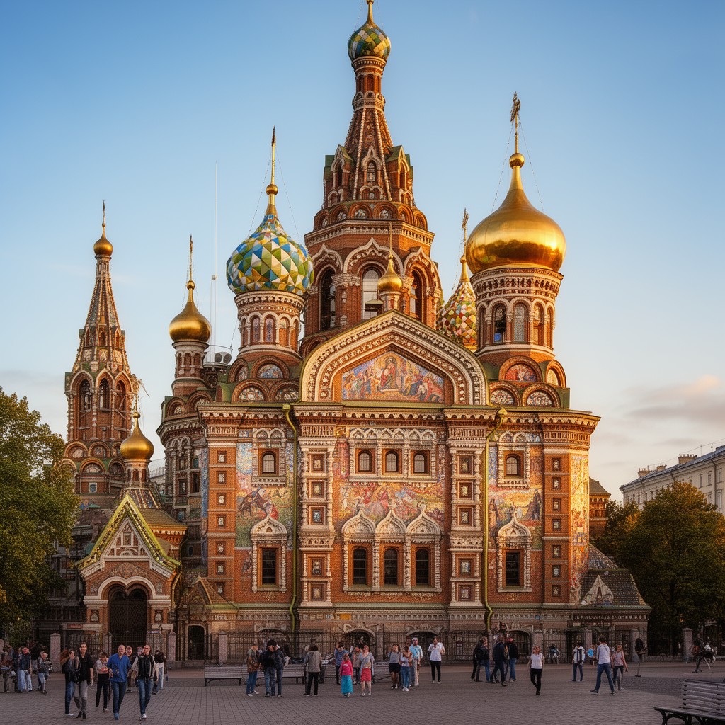 AI-generated illustration of Church on Spilled Blood