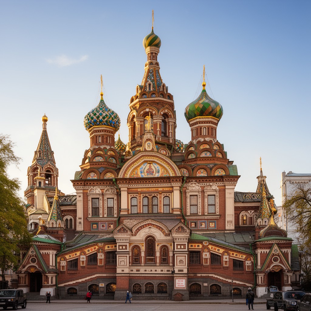AI-generated illustration of Russian Revival