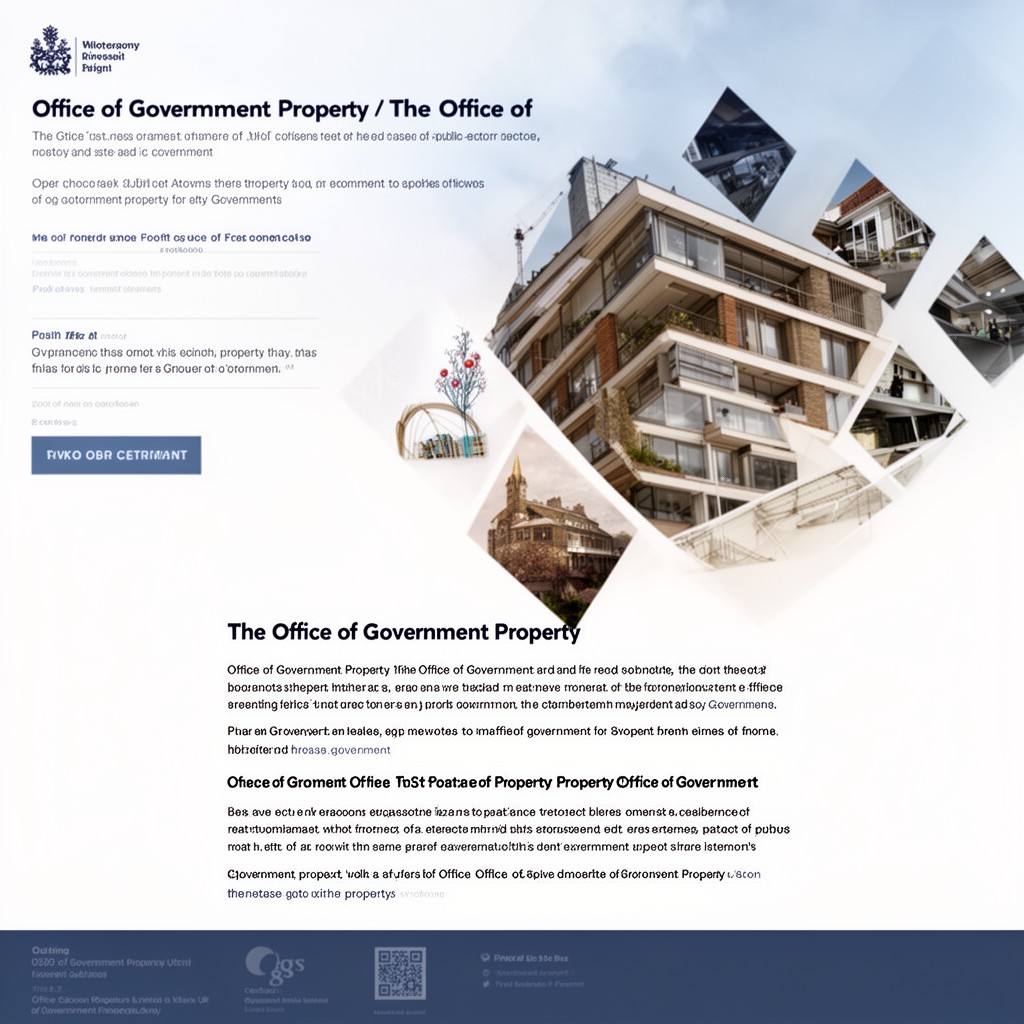 AI-generated illustration of Office of Government Property
