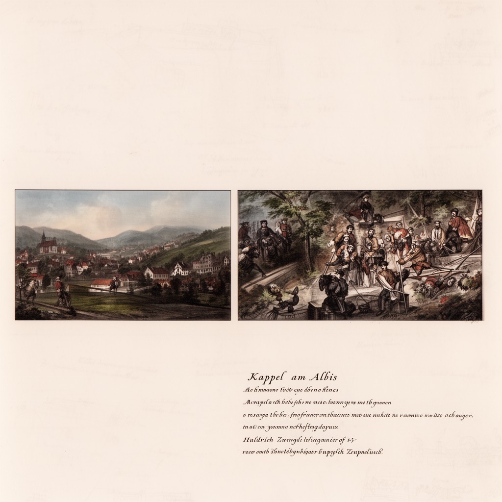 AI-generated illustration of Kappel am Albis